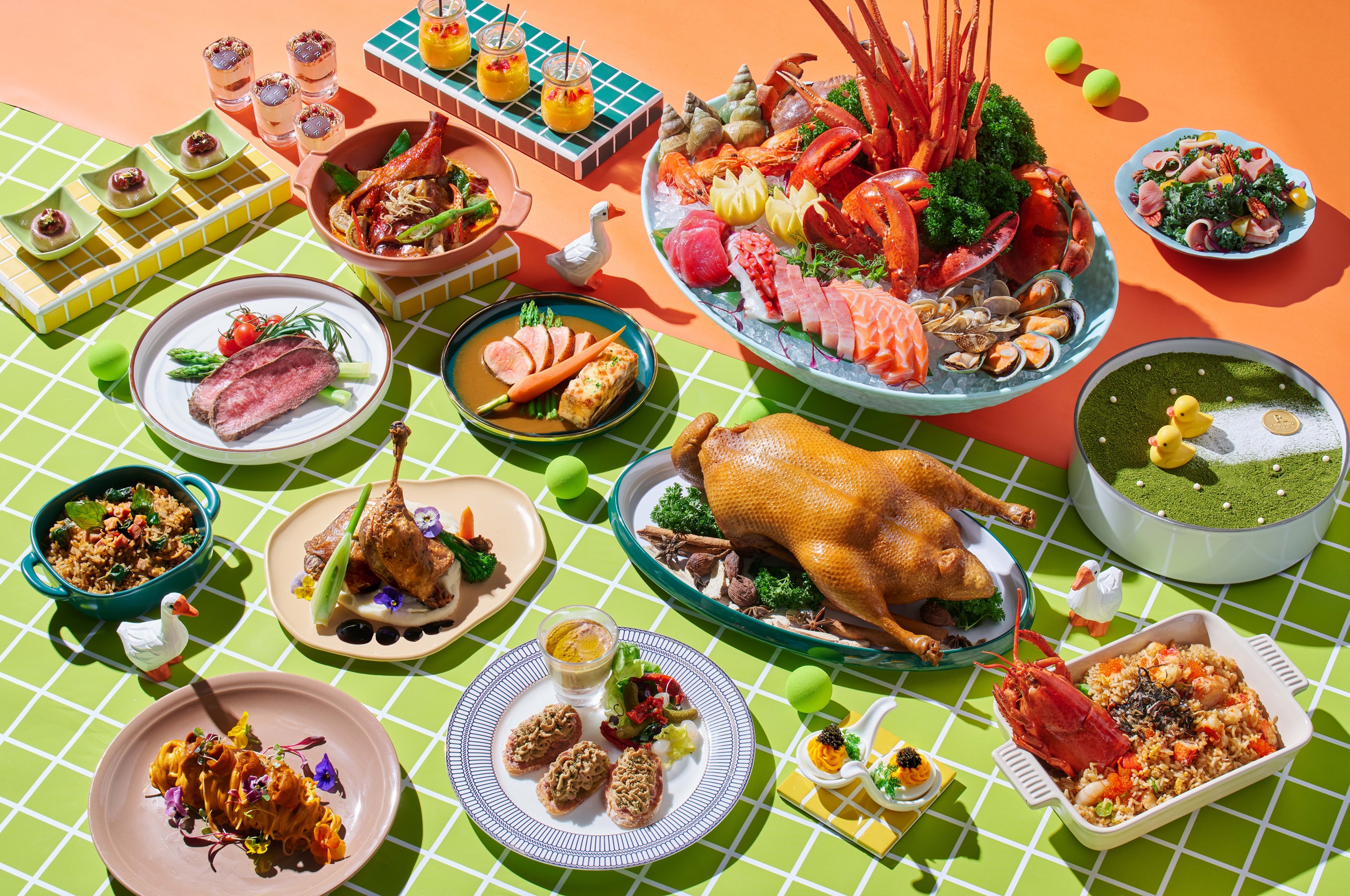 「鴨」軸盛宴自助午餐