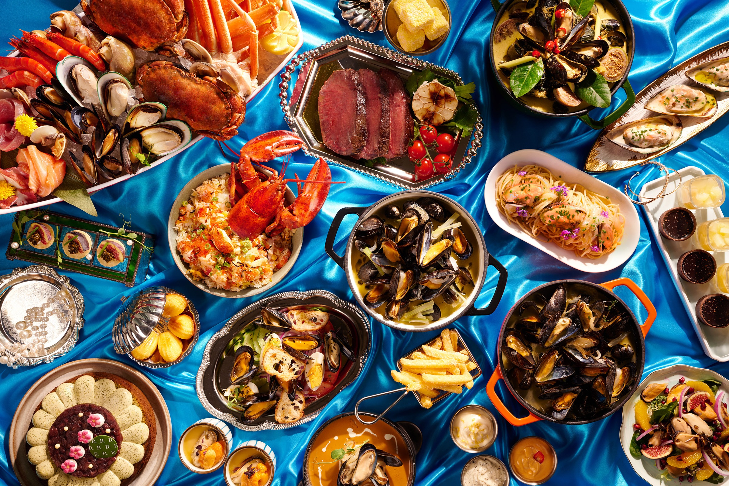 MUSSEL UP THE STEAMING POTS BUFFET LUNCH 